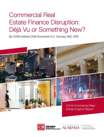 Commercial Real Estate Finance Disruption: Déjà Vu or Something New?