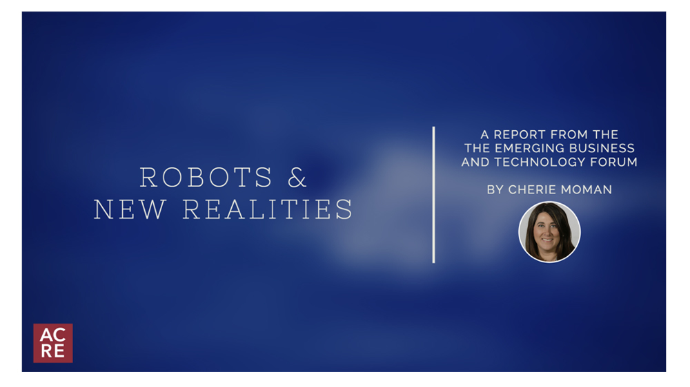 Robots and New Realities