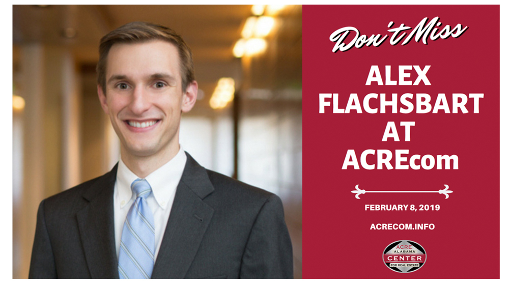 Opportunity Alabama Founder Alex Flachsbart to speak at ACREcom