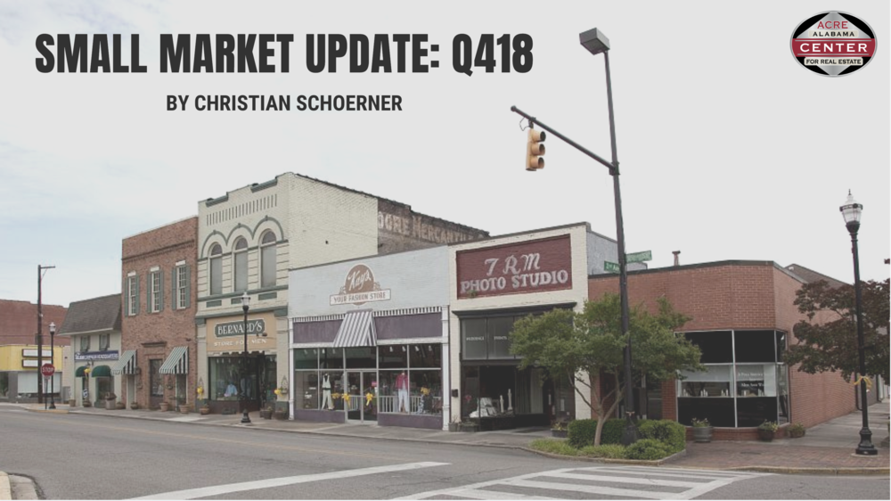 Small Market Update: Quarter 4