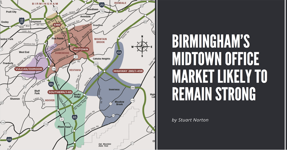 Birmingham’s Midtown Office Market Likely to Remain Strong