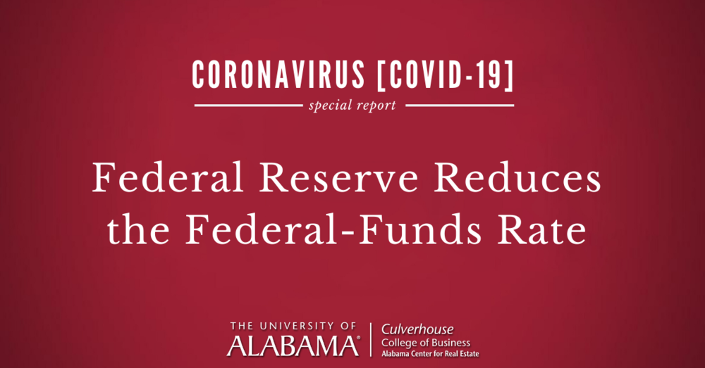 Federal Reserve Cuts Rate in Reaction to Spread of Coronavirus