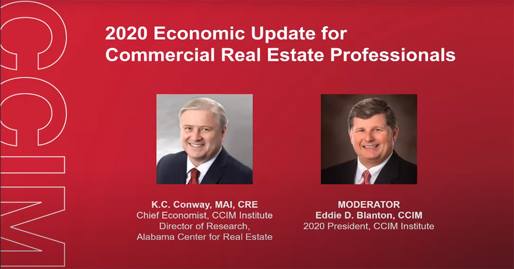 CCIM Institute's 2020 Economic Update for Commercial Real Estate Professionals
