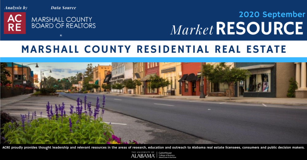 Marshall County home sales increase in September